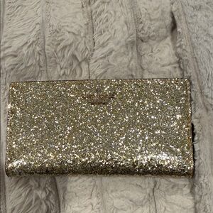Kate Spade Sparkling Gold Wallet